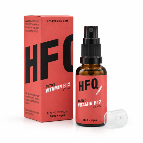 HFQ Active Vitamin B12 Spray 30 ml - 500 mcg