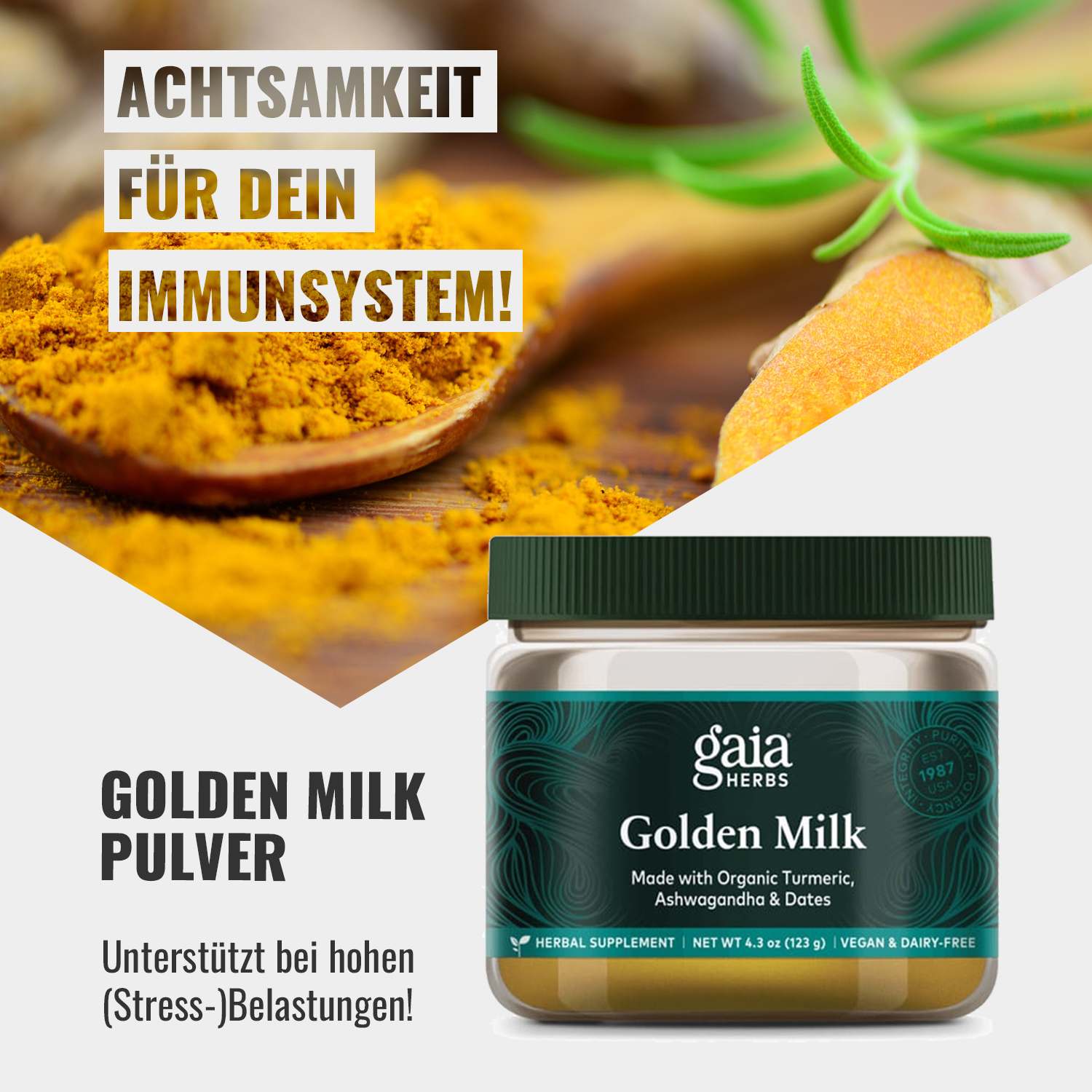 Golden Milk von Gaia Herbs