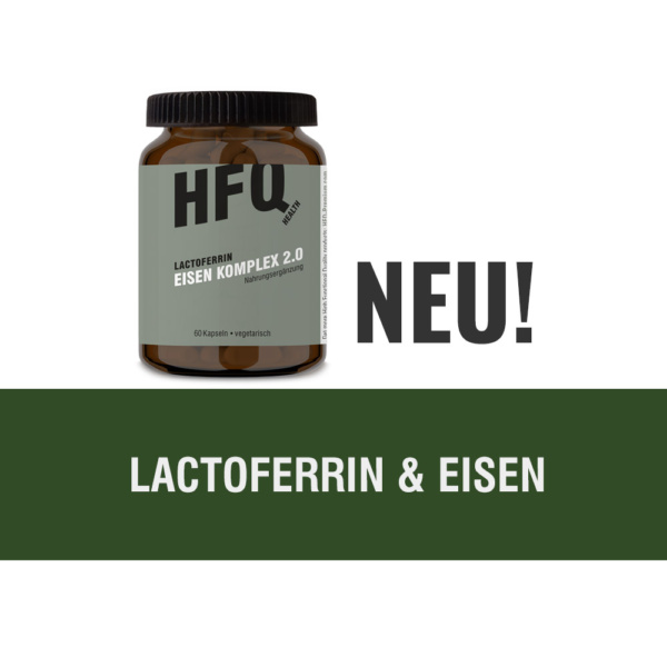 Lactoferrin Eisen Komplex 2.0 von HFQ Health