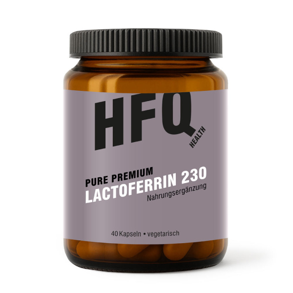 HFQ-Health_Pure_Lactoferrin230_40Kapseln HFQ Health 230mg Pure Premium Lactoferrin Kapseln