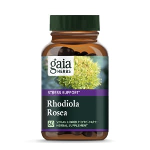 Rhodiola Rosea Kapseln von Gaia Herbs