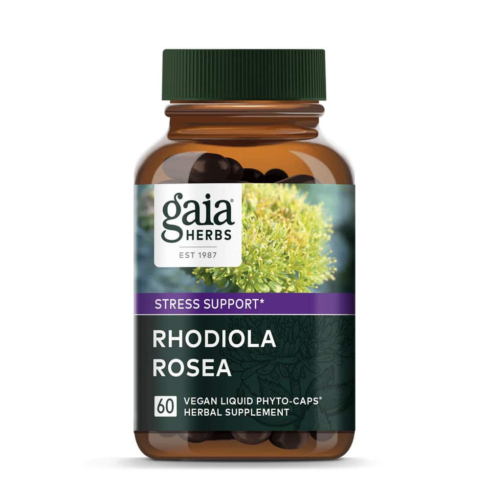 Gaia Herbs Rhodiola Rosea Kapseln