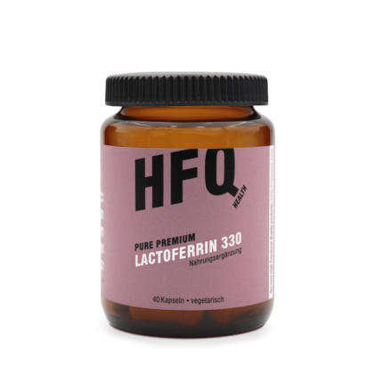 HFQ-Health Pure Premium Lactoferrin 330, 40 Kapseln