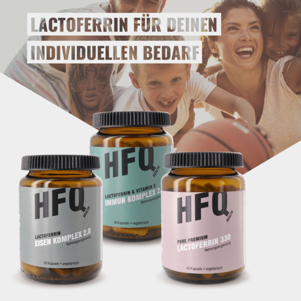 HFQ Lactoferrin für den individuellen Bedarf