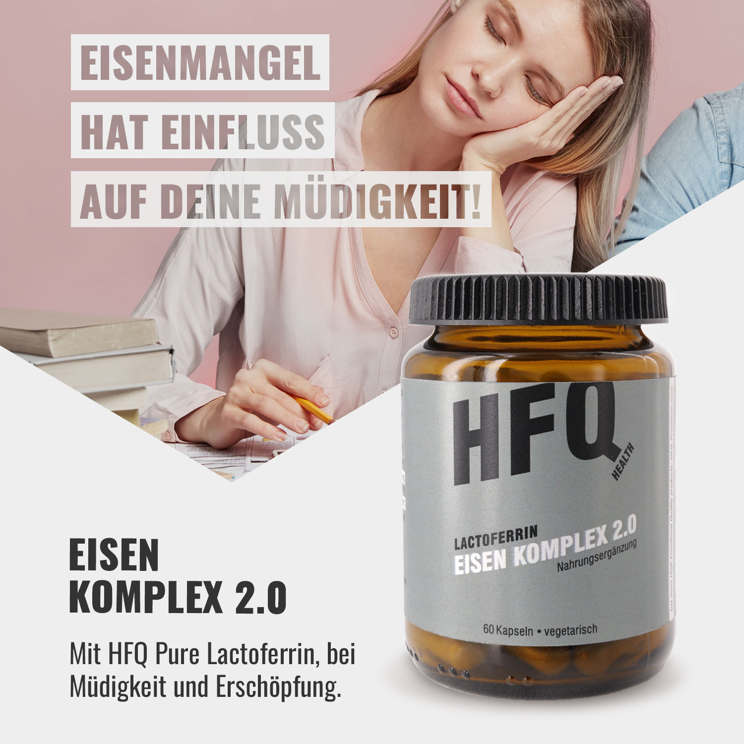 HFQ Health Lactoferrin Eisen Komplex 2.0