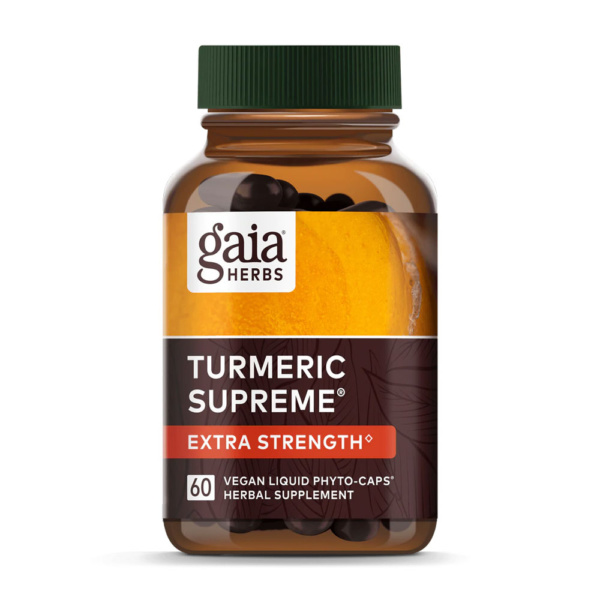 Turmeric Supreme extra strength Kurkuma Kapseln Turmeric Supreme von Gaia Herbs