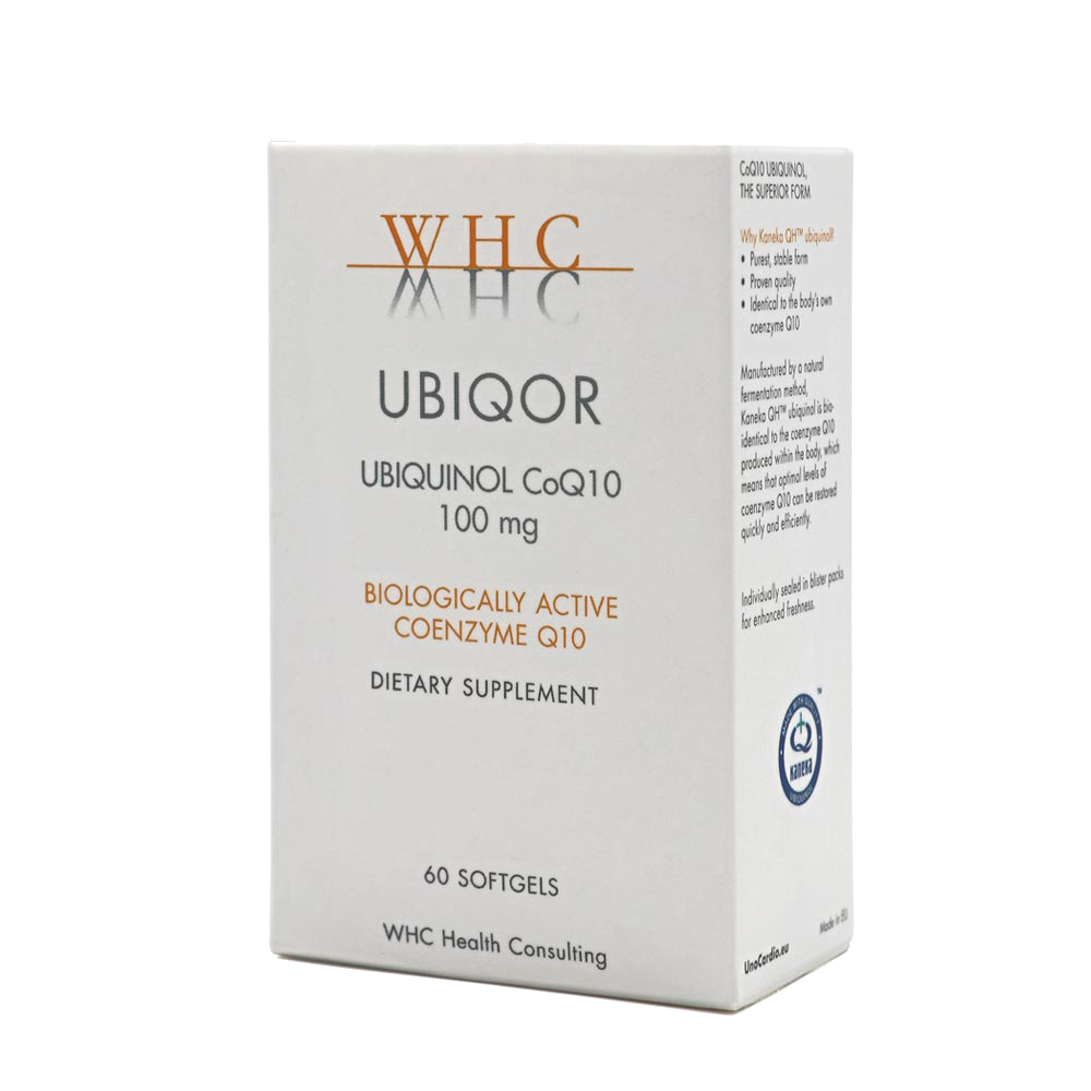 Ubiqor CoEnzym Q10 Ubiquinol 100mg von WHC Nutrogenics